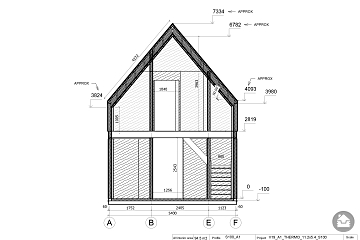 Maison 95 m² en bois kit RE2020 avec permis de construire AVORD V19_A1