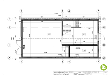 Maison 95 m² en bois kit RE2020 avec permis de construire AVORD V19_A1