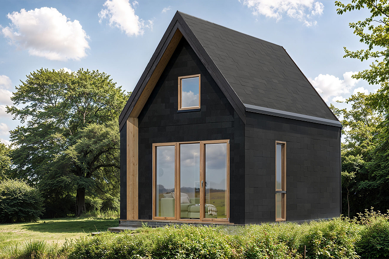 Chalet moderne au cœur de la nature – architecture écologique