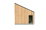 Maison 26 m² en bois kit RE2020 avec permis de construire GIAT V20_A1