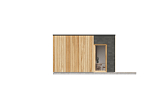 Maison 43 m² en bois kit RE2020 avec permis de construire GAP  V22_A2_Mix