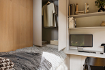 Maison 80 m² en bois kit RE2020 avec permis de construire VITTEL V23_A1