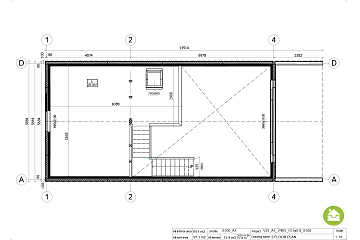 Maison 80 m² en bois kit RE2020 avec permis de construire VITTEL V23_A1