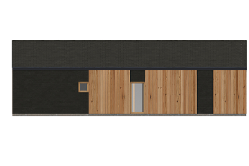 Maison 62 m² en bois kit RE2020 avec permis de construire CABOURG   V24.1_A2_Mix