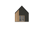 Maison 62 m² en bois kit RE2020 avec permis de construire CABOURG   V24.1_A2_Mix