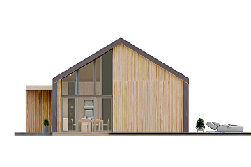 Maison 100 m² en bois kit RE2020 avec permis de construire ROUEN V25_A4_Mix