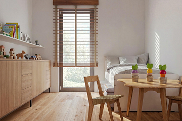 Maison 92 m² en bois isolé RE2020 avec permis de construire OUST V26_A1