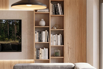 Maison110 m² en bois isolé RE2020 avec permis de construire LUXON V27_A1