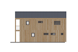Maison 141 m² en bois kit RE2020 avec permis de construire MORZINE   V28_A1
