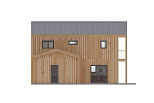 Maison 141 m² en bois kit RE2020 avec permis de construire MORZINE   V28_A1