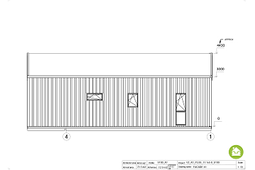 Maison ossature bois ORANGE V2_A1