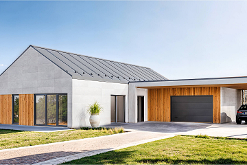 Maison 127 m² en bois kit RE2020 avec permis de construire JULLY V31_A4_Mix