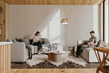 Maison 127 m² en bois kit RE2020 avec permis de construire JULLY V31_A4_Mix