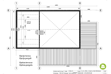 Maison 91 m² en bois isolé RE2020 avec permis de construire BOURGES V4_A1