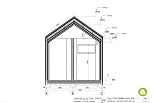 Chalet en bois habitable Brignoles V6_A1, 5,8 x 3,4, 218 mm, installation est rapide