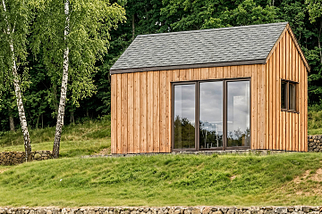 Chalet 16 m² en bois kit RE2020 avec permis de construire BRIGNOLES V6_A1_ROI