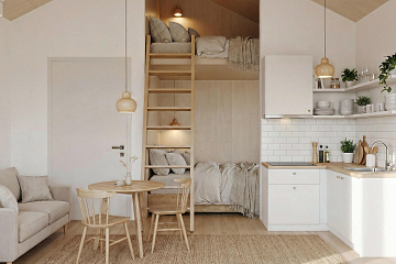 Maison 24 m² en bois kit RE2020 avec permis de construire ANNECY V7_A1_ROI