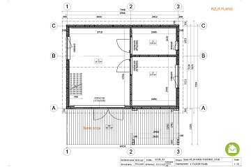 Maison ossature bois RODEZ V8_A1