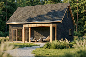 Maison 54 m² en bois kit RE2020 avec permis de construire SETE V8_A2_ROI