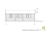 Chalet en bois habitable NANCES VSP15, 47m2, 44mm, 58mm, RE2020, promotion, facade2