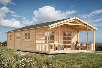 Chalet en bois habitable SALOGNE VSP16
