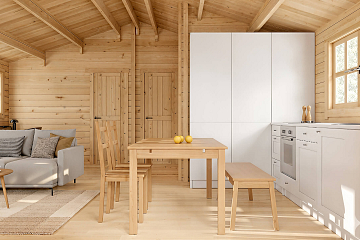 Chalet en bois habitable SALOGNE VSP16