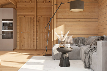 Chalet en bois habitable NANCES VSP15