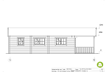 Chalet en bois habitable SALOGNE VSP16, 47m2, 44mm, 58mm, RE2020, promotion5