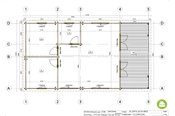 Chalet en bois habitable SALOGNE VSP16