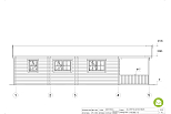Chalet en bois habitable SALOGNE VSP16, 47m2, 44mm, 58mm, RE2020, promotion, facade2