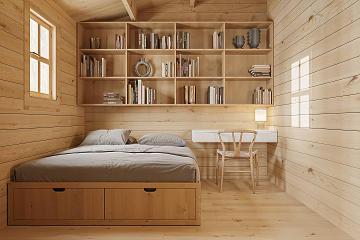 Chalet en bois habitable SALOGNE VSP16