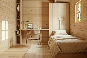 Chalet en bois habitable SALOGNE VSP16