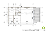Chalet en bois habitable HERMILLON VSP17, 54m2, 44mm, 58mm, RE2020, prix, plan de RDC