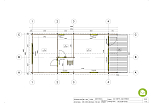 Chalet de jardin DOMON VSP21, 41m2, 44mm, 58mm, RE2020, promotion, plan de RDC1