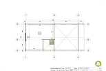 Chalet de jardin DOMON VSP21, 41m2, 44mm, 58mm, RE2020, promotion, plan de RDC2