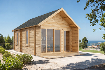 Chalet en bois LUSIGNAN VSP22