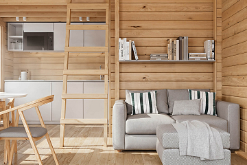 Chalet en bois LUSIGNAN VSP22