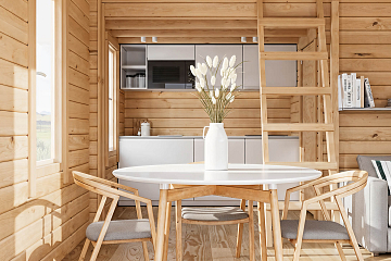 Chalet en bois LUSIGNAN VSP22