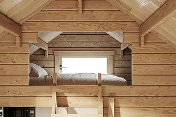 Chalet en bois LUSIGNAN VSP22