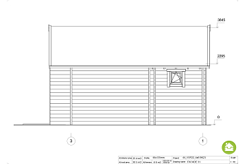 Chalet en bois LUSIGNAN VSP22