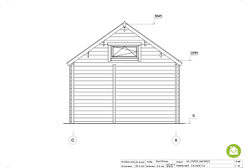 Chalet en bois LUSIGNAN VSP22