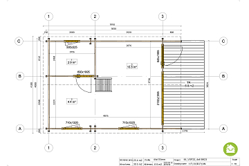Chalet en bois LUSIGNAN VSP22