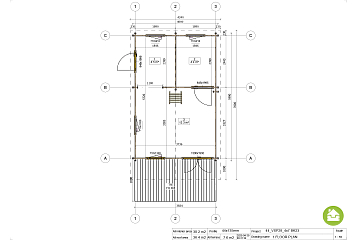 Chalet en bois habitable BOURGET VSP28