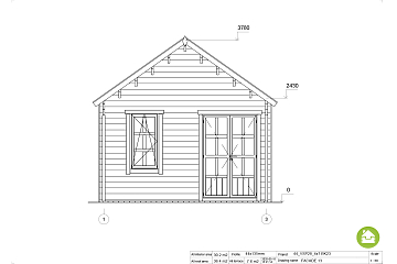 Chalet en bois habitable BOURGET VSP28