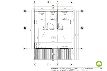 Chalet en bois habitable DOLE VSP42