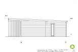 Chalet en bois habitable DOLE VSP42, 48m2, 44mm, 58mm, RE2020, habitable5
