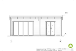 Chalet en bois habitable DOLE VSP42, 48m2, 44mm, 58mm, RE2020, habitable5