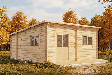 Chalet en bois VALENCE VSP46.1