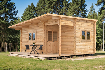 Chalet en bois LACANAU VSP46