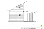 Chalet en bois habitable ORENS VSP51, 34m2, 44mm, 58mm, RE2020, prix4